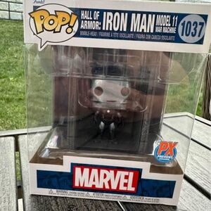 Funko Pop! Deluxe Marvel Iron Man Hall of Armor Model 11 Brand New